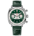 Breitling Top Time B01 Racing 38mm Watch with Green Leather Strap, Limited Edition
