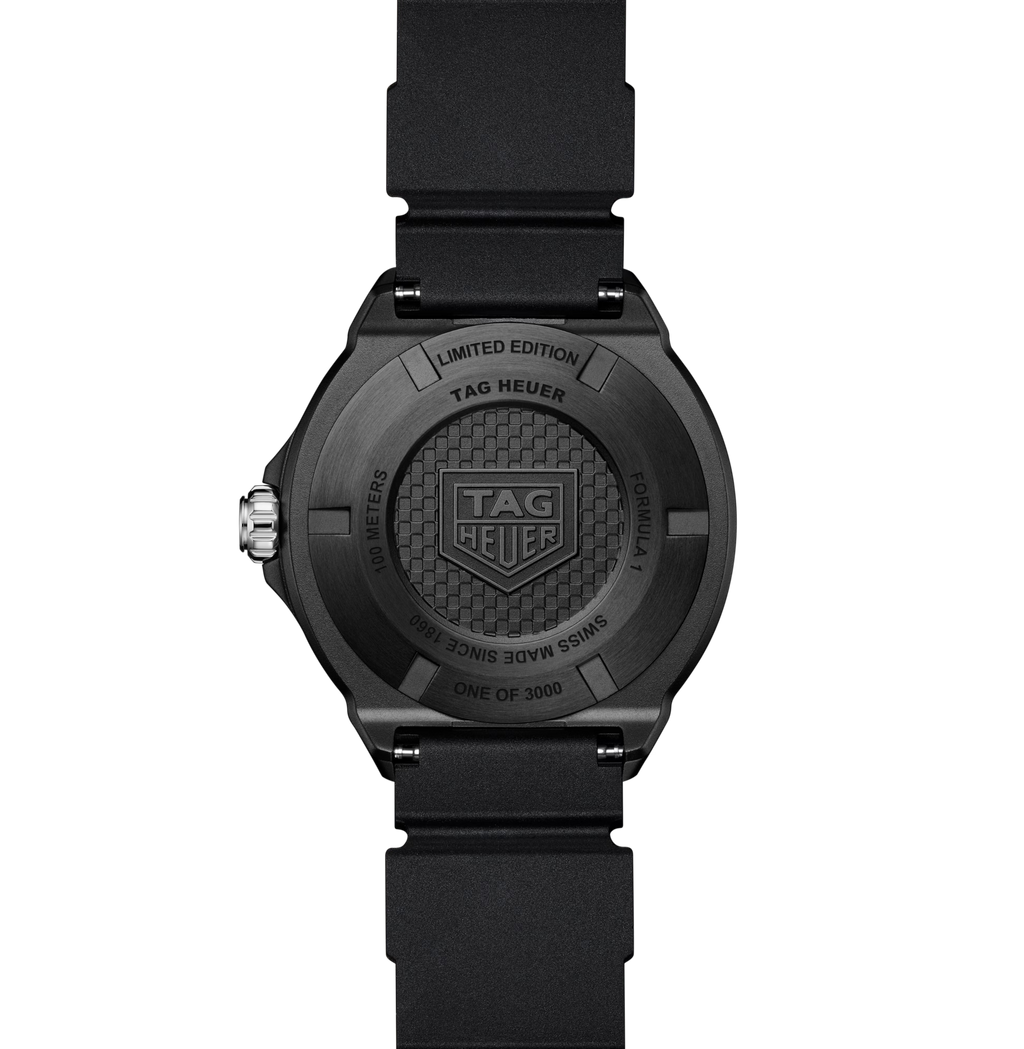 TAG Heuer Formula 1 Solargraph Watch with Black Dial, Limited Edition