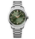 Longines Conquest Heritage 38mm Watch with Green Dial