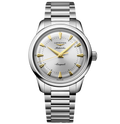 Longines Conquest Heritage 38mm Watch with Opaline Ivory Dial