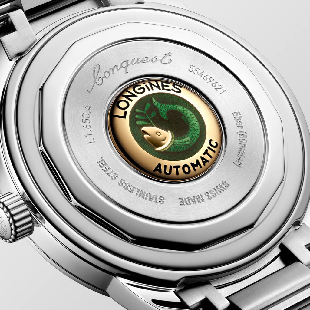 Longines Conquest Heritage 40mm Watch with Blue Dial