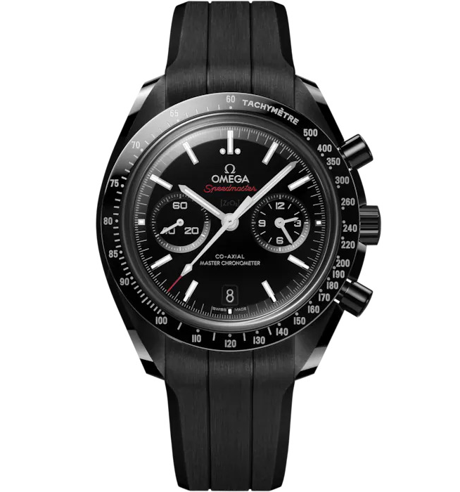 OMEGA Speedmaster Dark Side of the Moon, 44.25mm with Black Rubber Strap