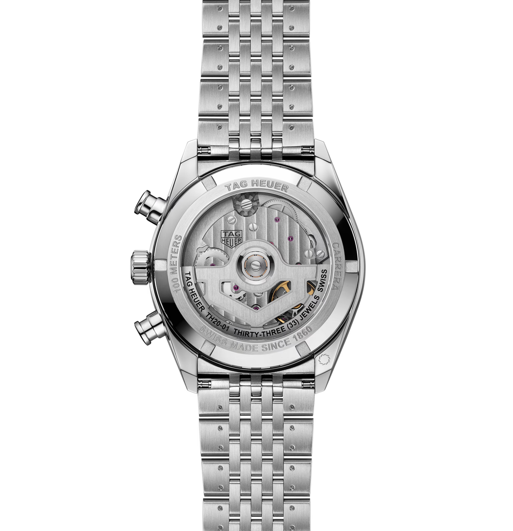 TAG Heuer Carrera Chronograph Watch with Blue Dial