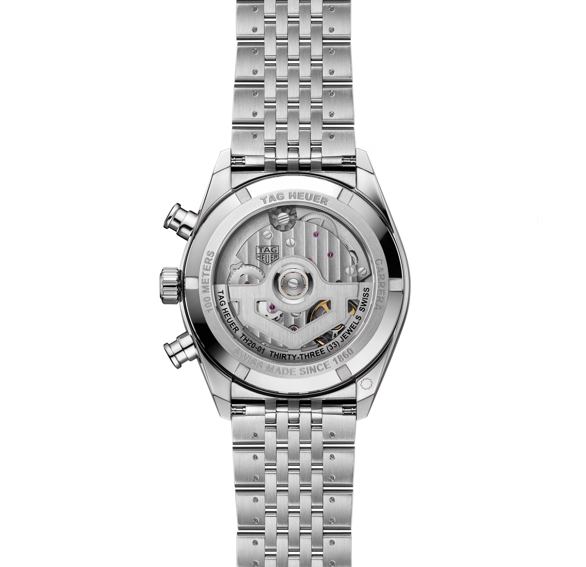 TAG Heuer Carrera Chronograph Watch with Green Dial