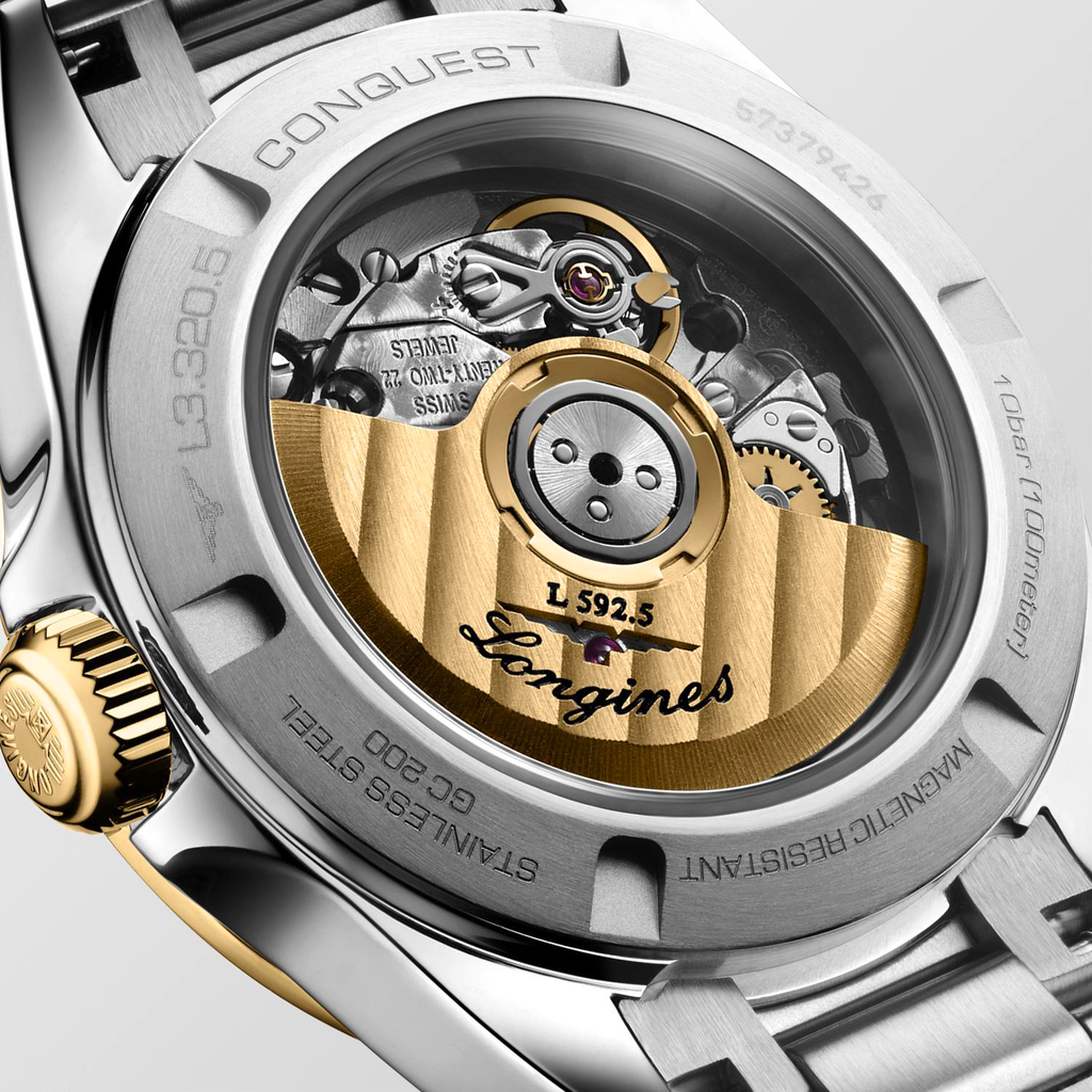 Longines Conquest 30mm Watch with Diamonds