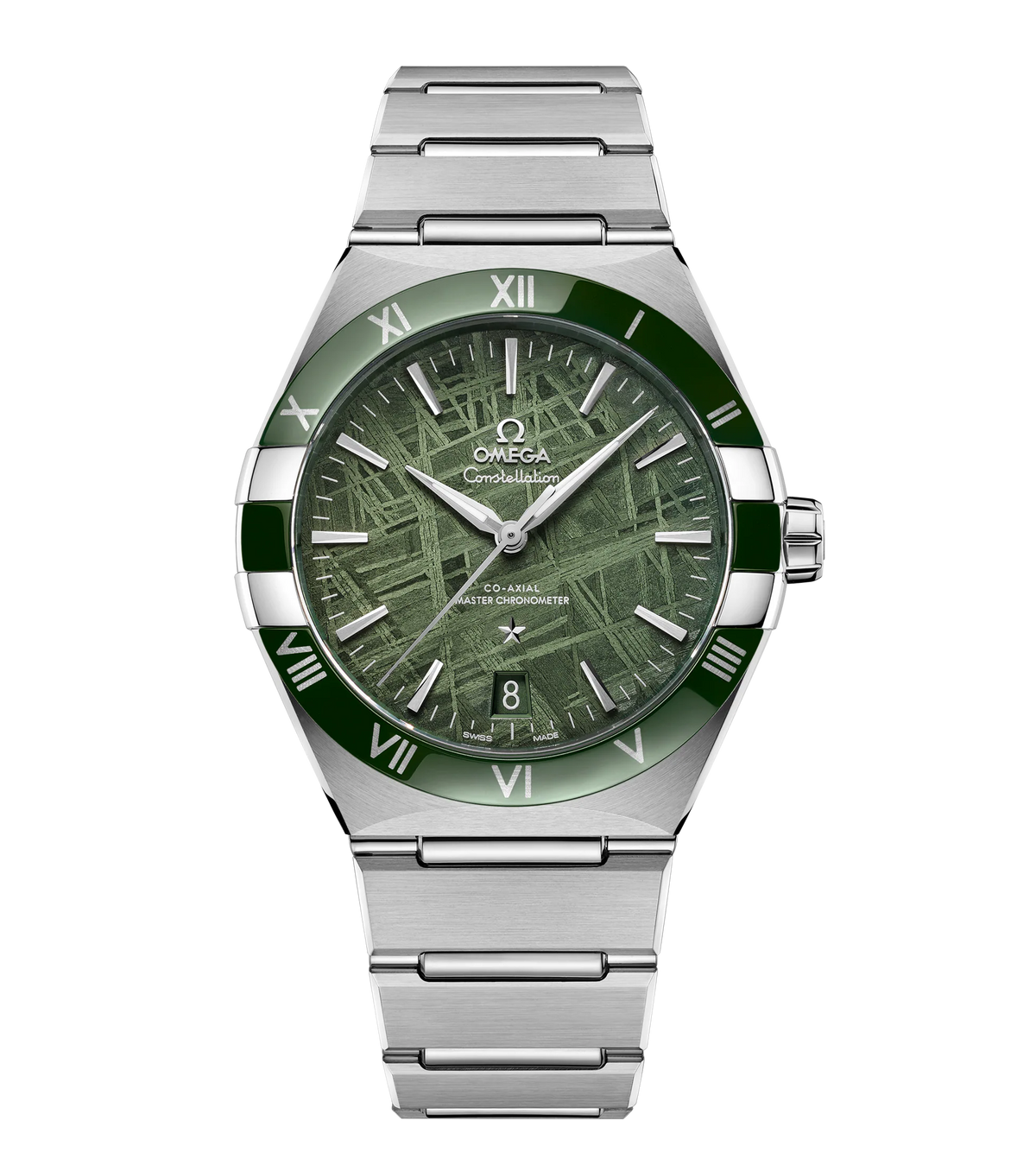 OMEGA Constellation, 41mm with Green Meteorite Dial