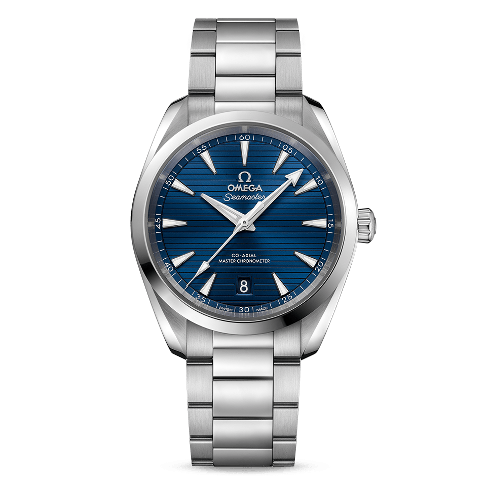 OMEGA Seamaster Aqua Terra 150m Co-Axial Master Chronometer 38mm with Blue Dial