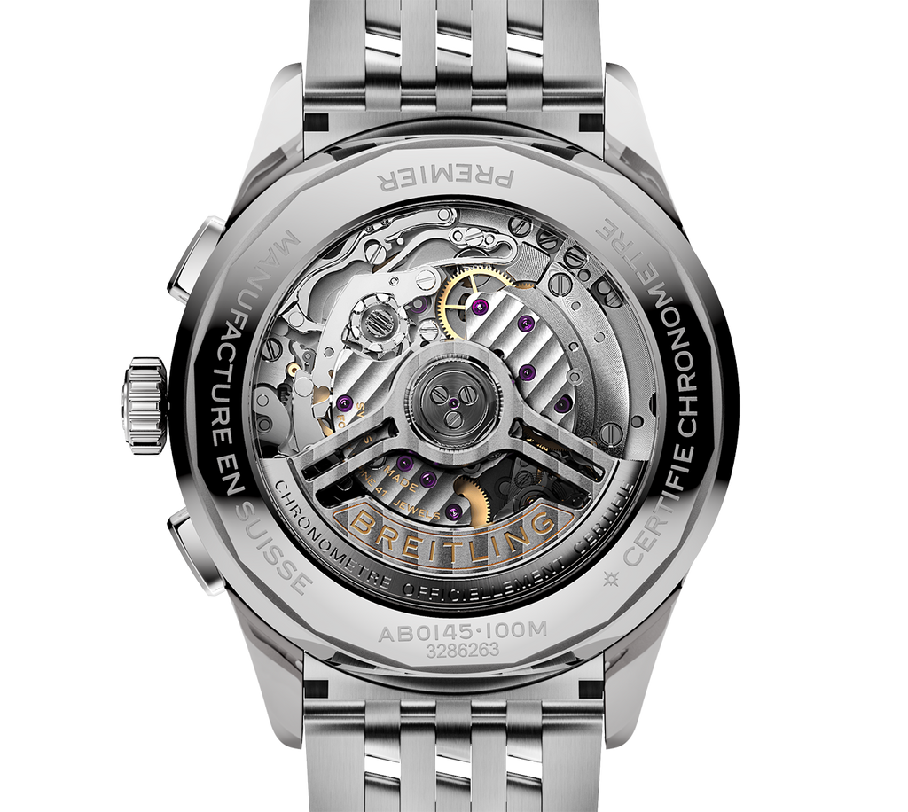 Breitling Premier B01 Chronograph 42mm Watch with Green Dial