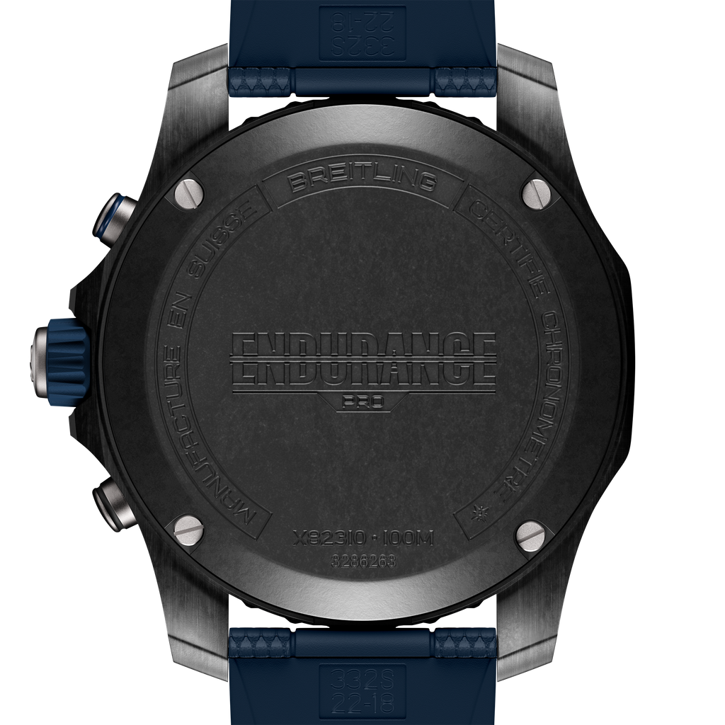 Breitling Endurance Pro 44 Watch with Navy Blue Strap