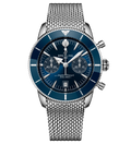 Breitling Superocean Heritage B01 Chronograph 42 Watch with Blue Dial