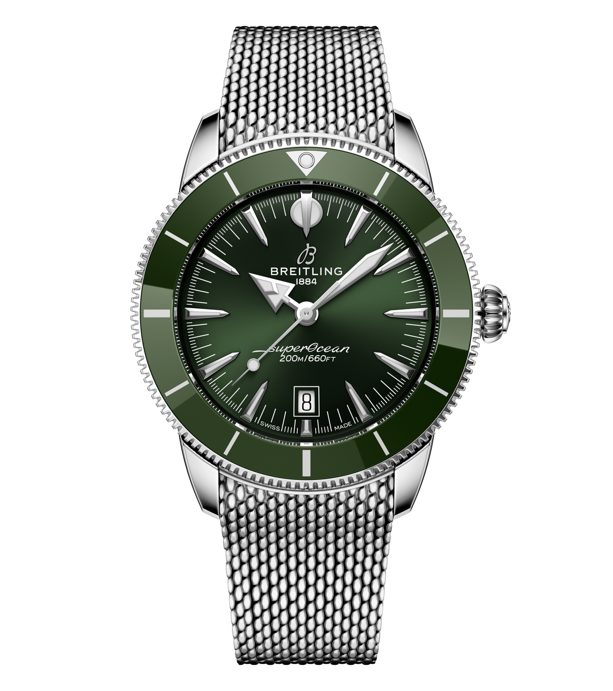Breitling Superocean Heritage B31 Automatic 44 Watch with Green Dial