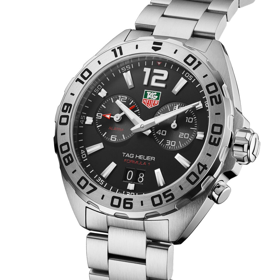TAG Heuer Formula 1 Men's Chronograph Quartz Movement Black Dial Watch