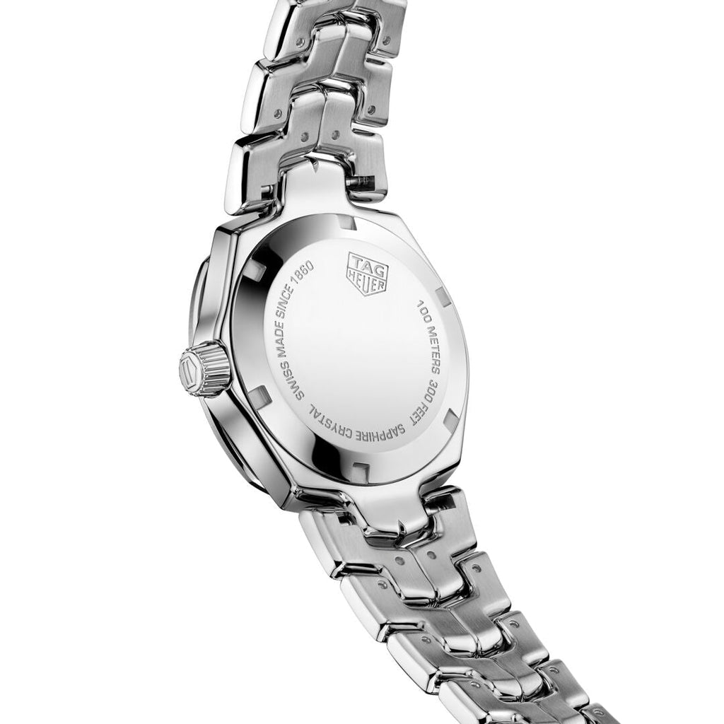 TAG Heuer Link Ladies' White Mother-of-Pearl Diamond Dial Watch