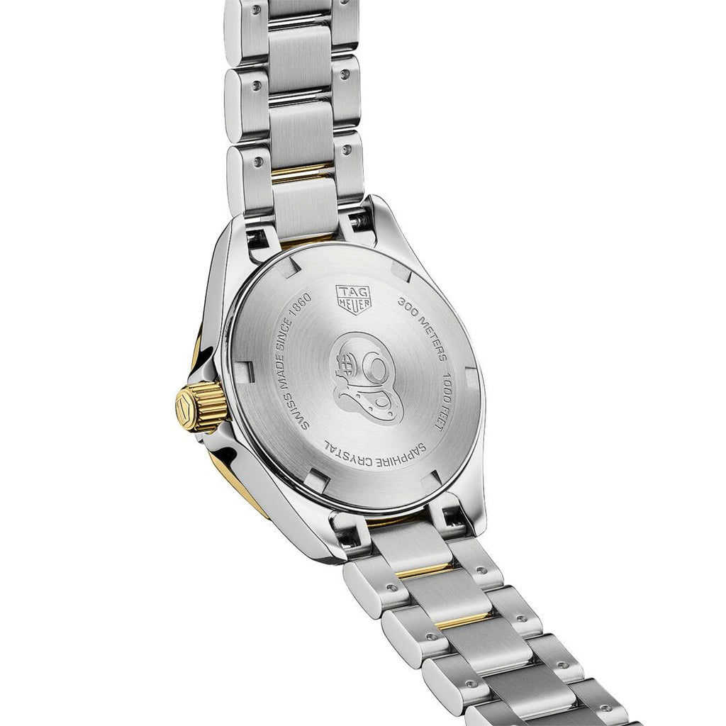 TAG Heuer Aquaracer Ladies' Quartz Movement White Mother-of-Pearl Dial Watch