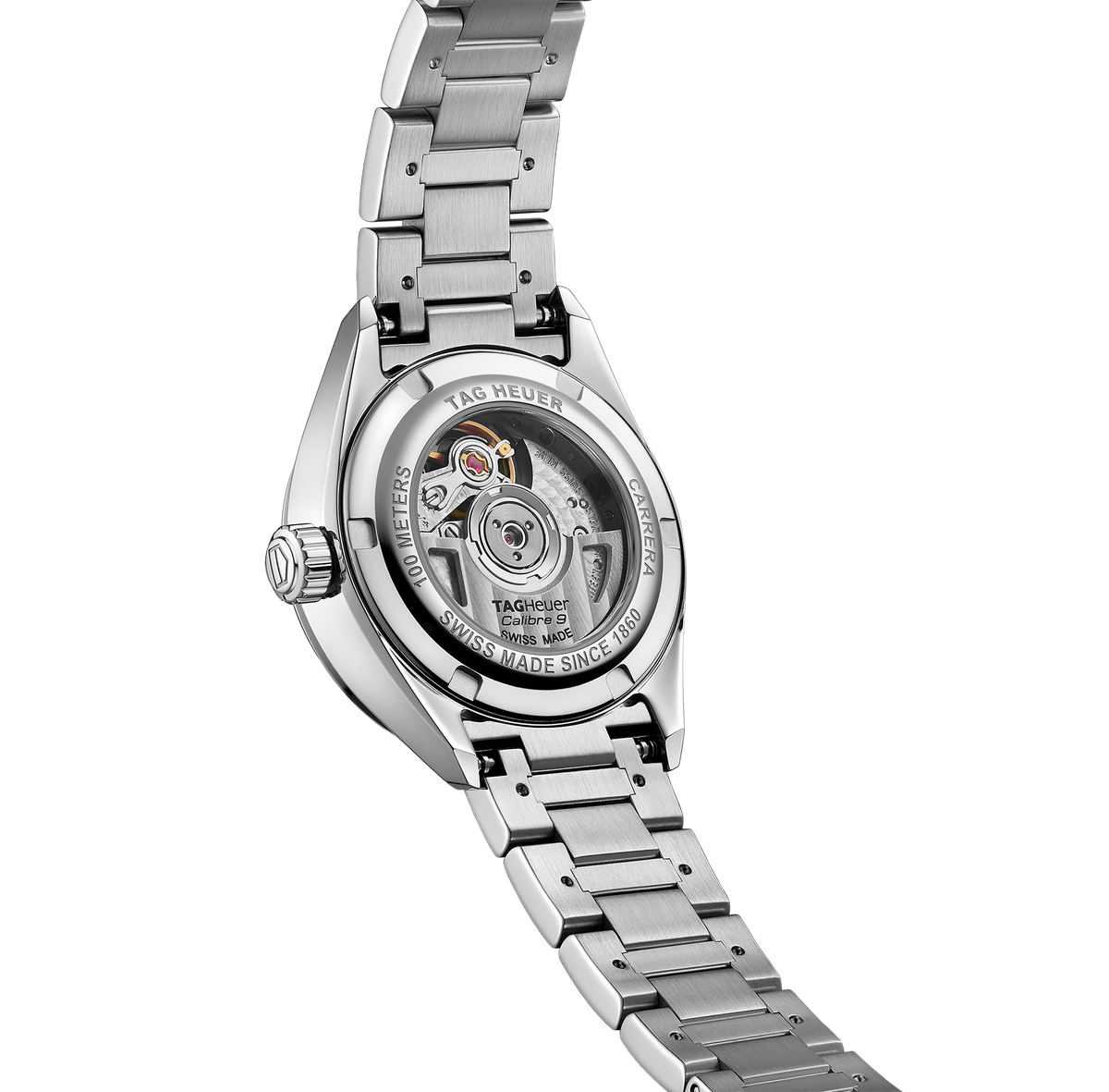 TAG Heuer Carrera Date Watch with Stainless Steel Bracelet
