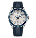 Breitling Superocean Silver on Rubber Watch, 42mm