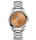 OMEGA Seamaster Aqua Terra 150m Co-Axial Master Chronometer, 38mm with Saffron Dial