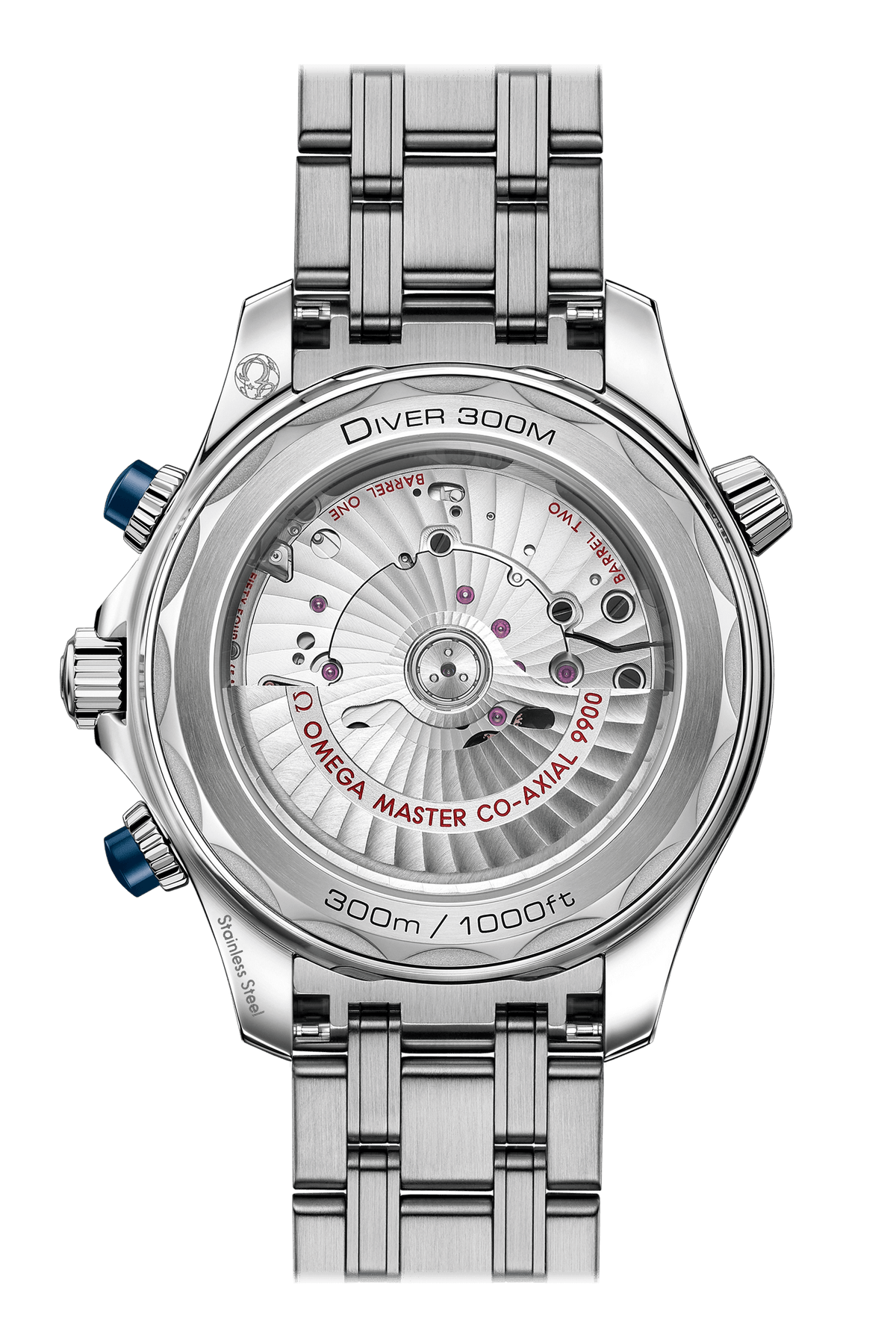 OMEGA Seamaster Diver 300m Co-Axial Master Chronometer Chronograph 44mm, Steel and Blue