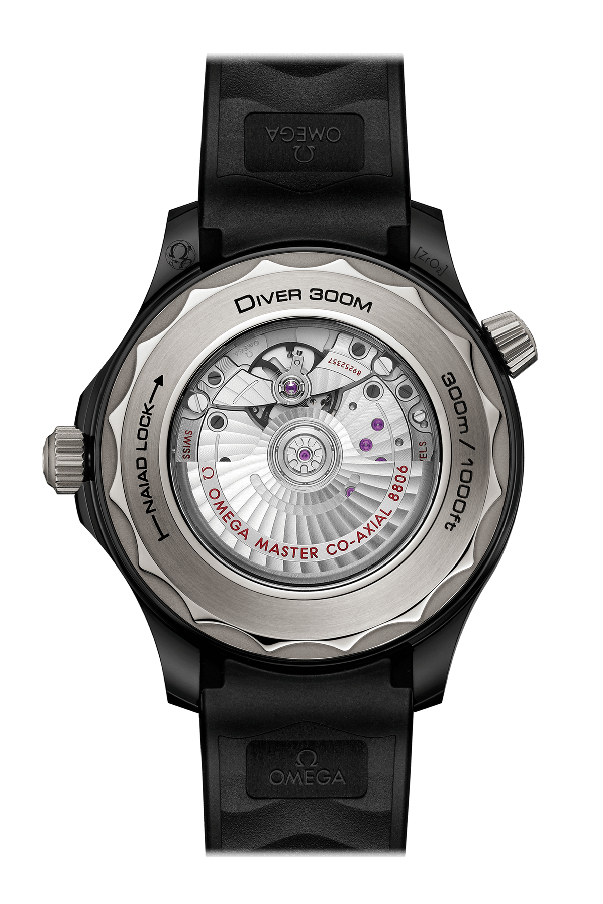 OMEGA Seamaster Diver 300m Co-Axial Master Chronometer 43.5mm, Black Rubber