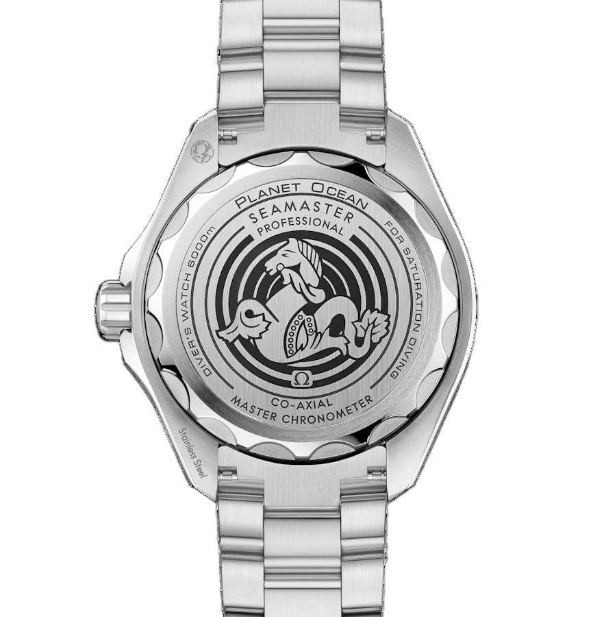OMEGA Seamaster Planet Ocean 6000m, 45.5mm with White Dial