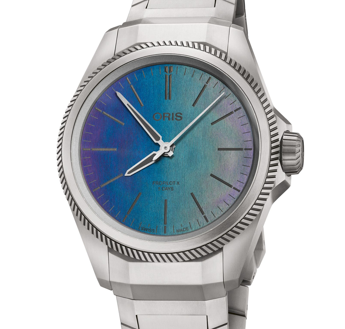 Oris ProPilot X Calibre 400 Laser Watch with Multicolored Dial, 39mm