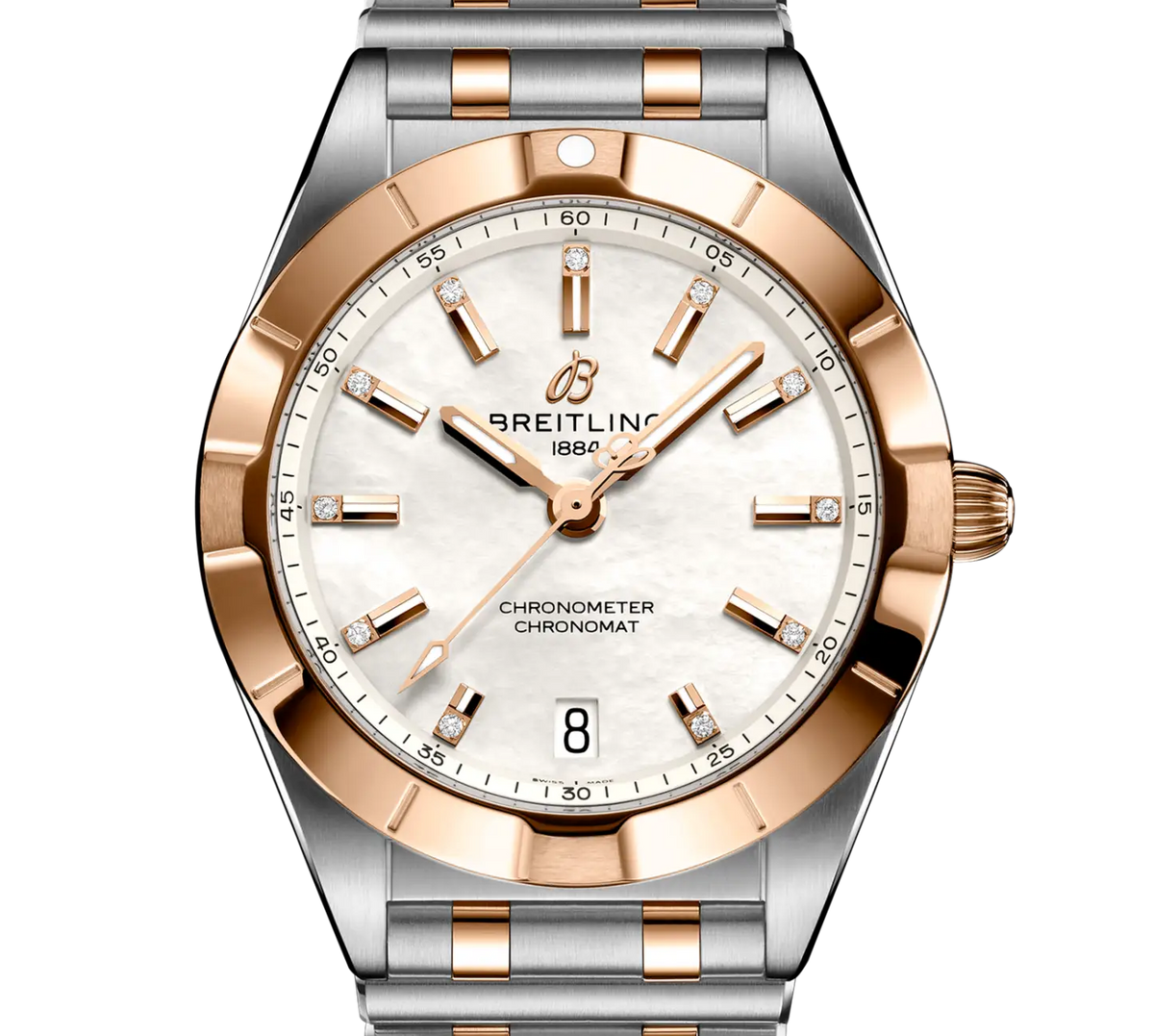 Breitling Chronomat 32 Watch with Diamonds