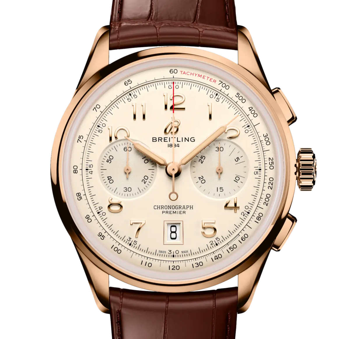 Breitling Premier B01 Chronograph 42 Watch with Cream Dial