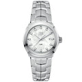 TAG Heuer Link Ladies' White Mother-of-Pearl Diamond Dial Watch